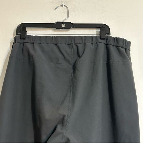 MM LaFleur Foster Cigarette Pants PowerStretch Grey Plus Size 3x - Picture 4 of 10